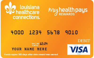 My Health Pays Rewards Program Louisiana Healthcare Connections