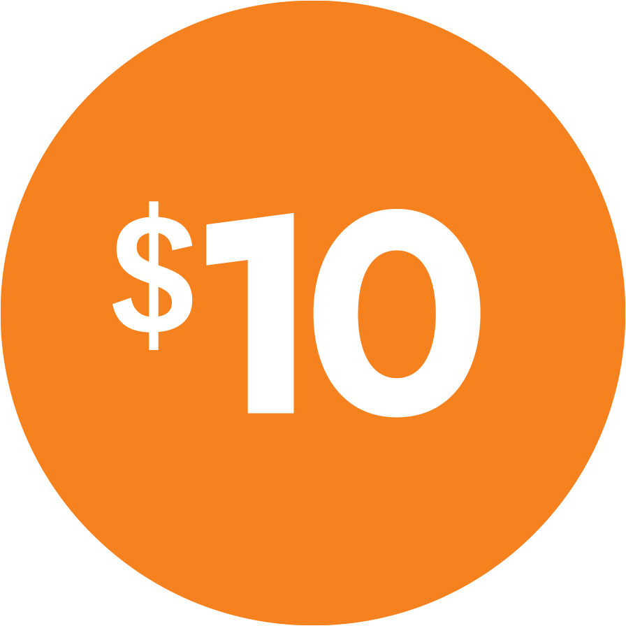 $10